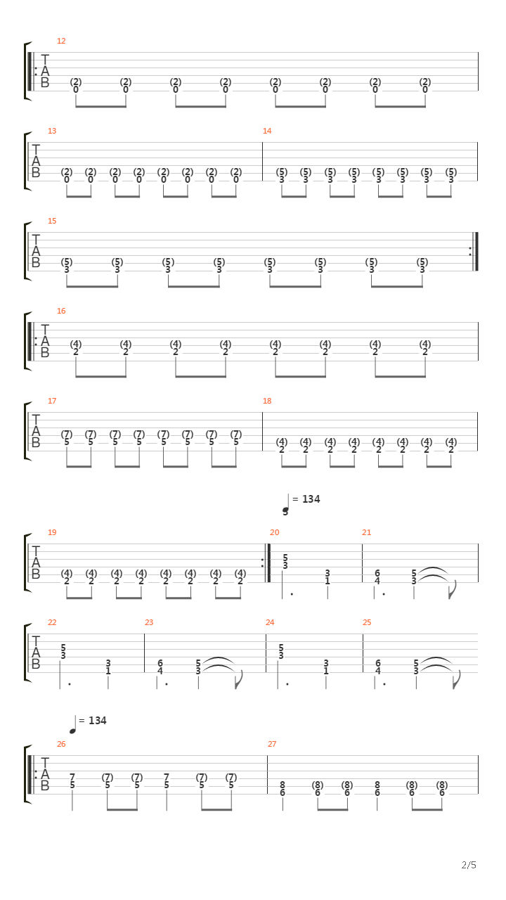 Eternal吉他谱