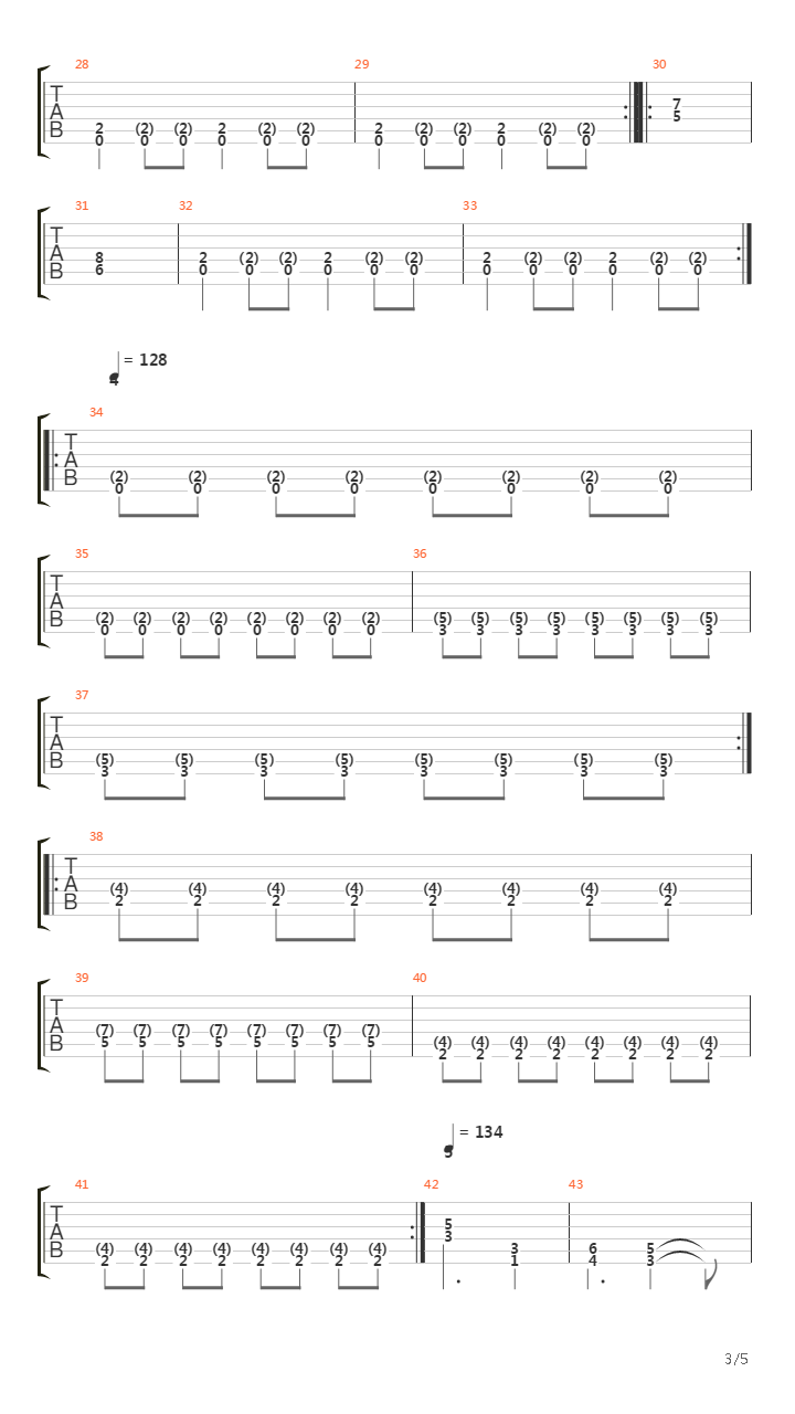 Eternal吉他谱