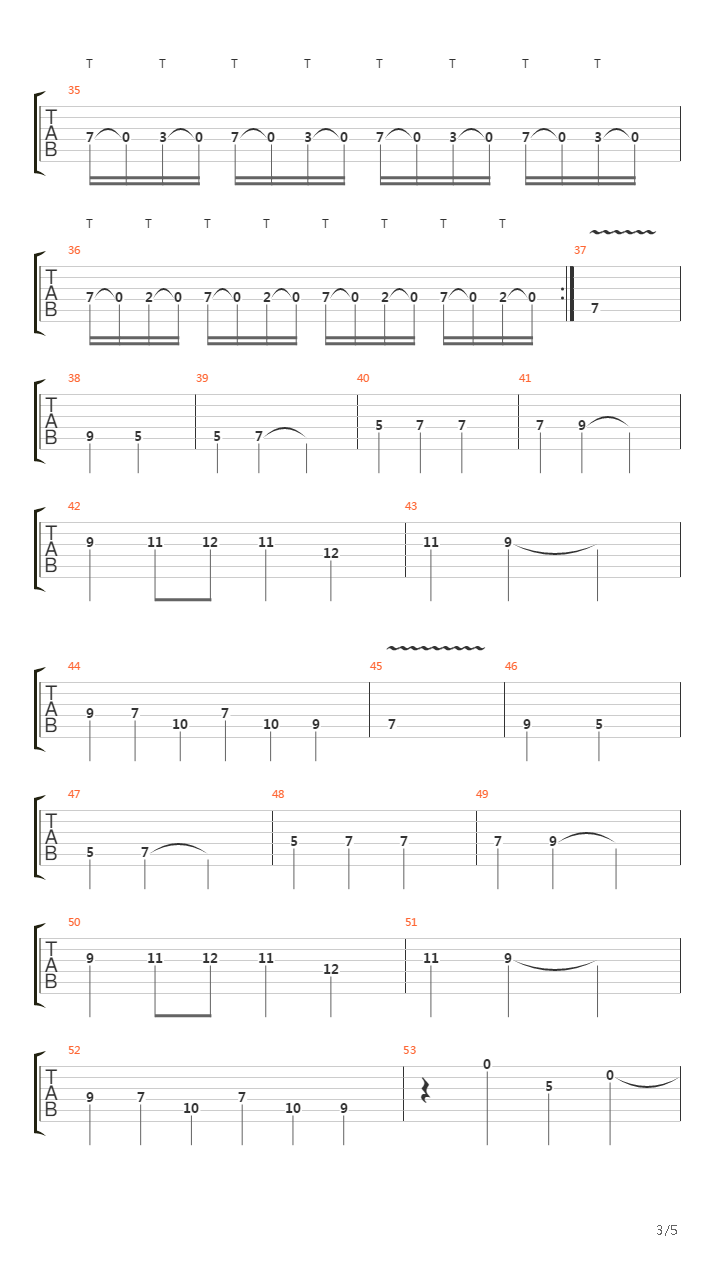 Joys Of The Emptiness吉他谱