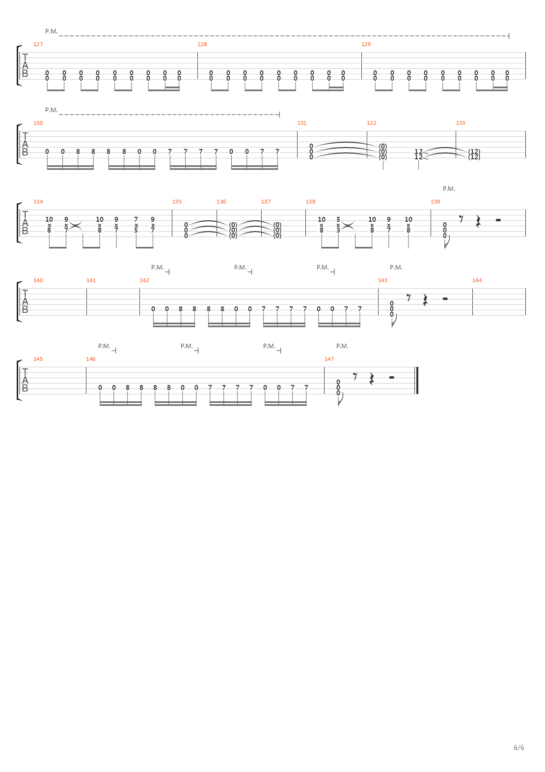 Pressures吉他谱