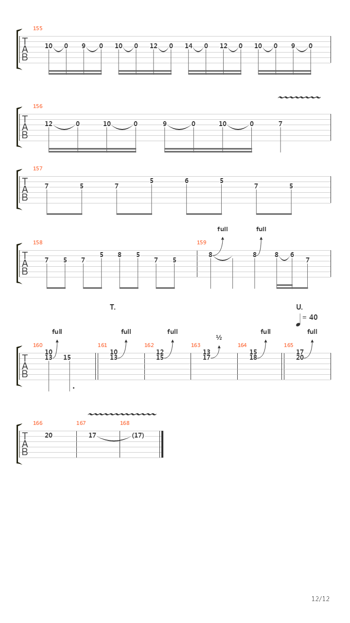 The River吉他谱