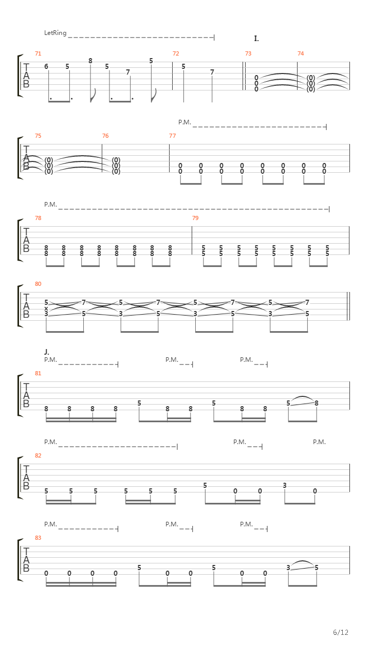 The River吉他谱