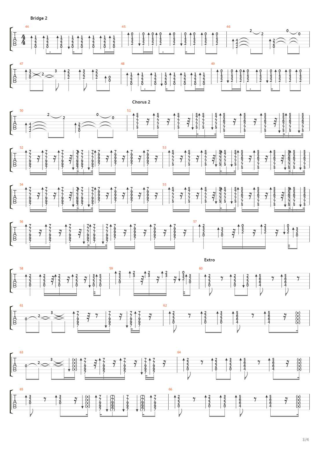 Carrot Rope吉他谱