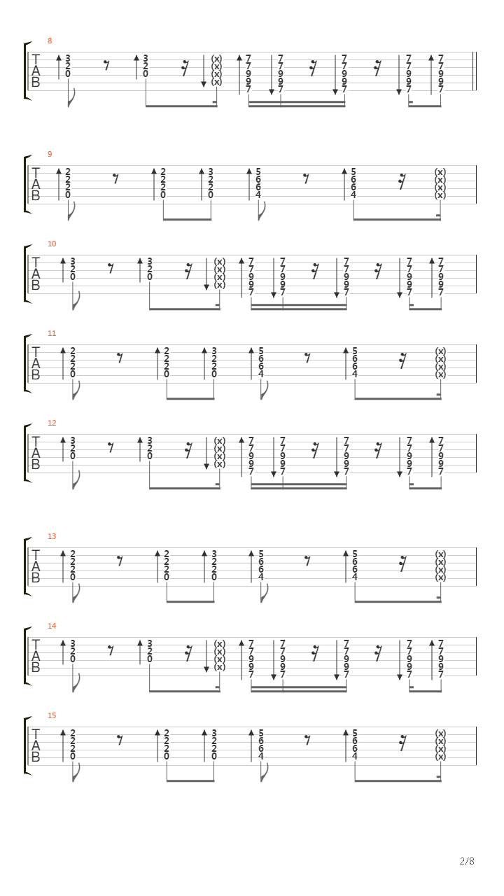 Carrot Rope吉他谱