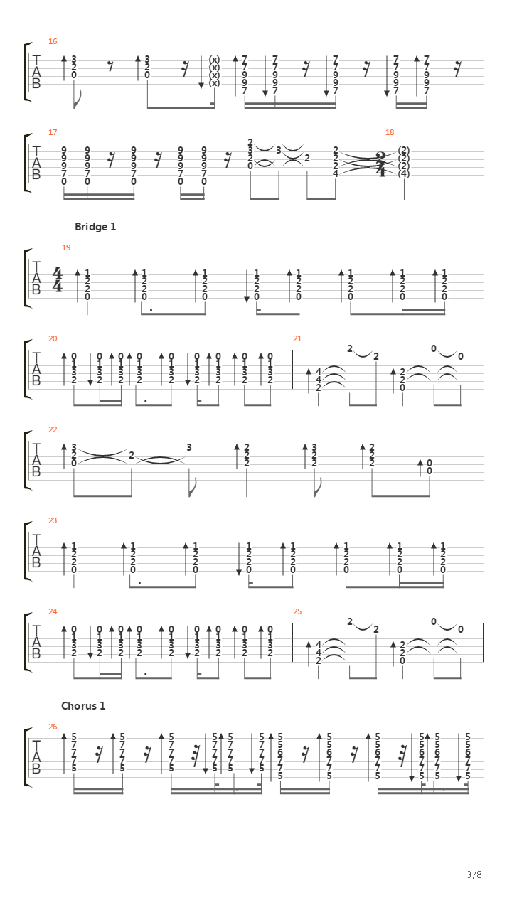 Carrot Rope吉他谱