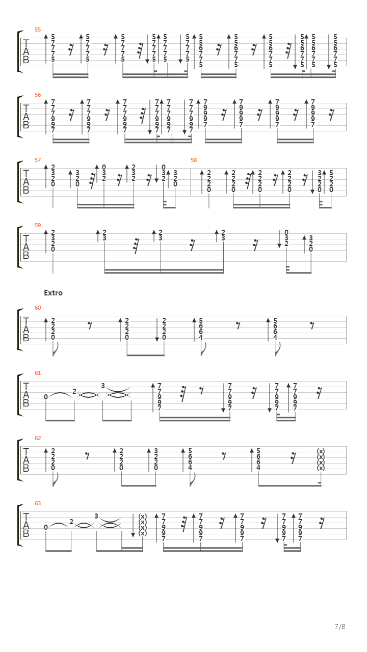 Carrot Rope吉他谱