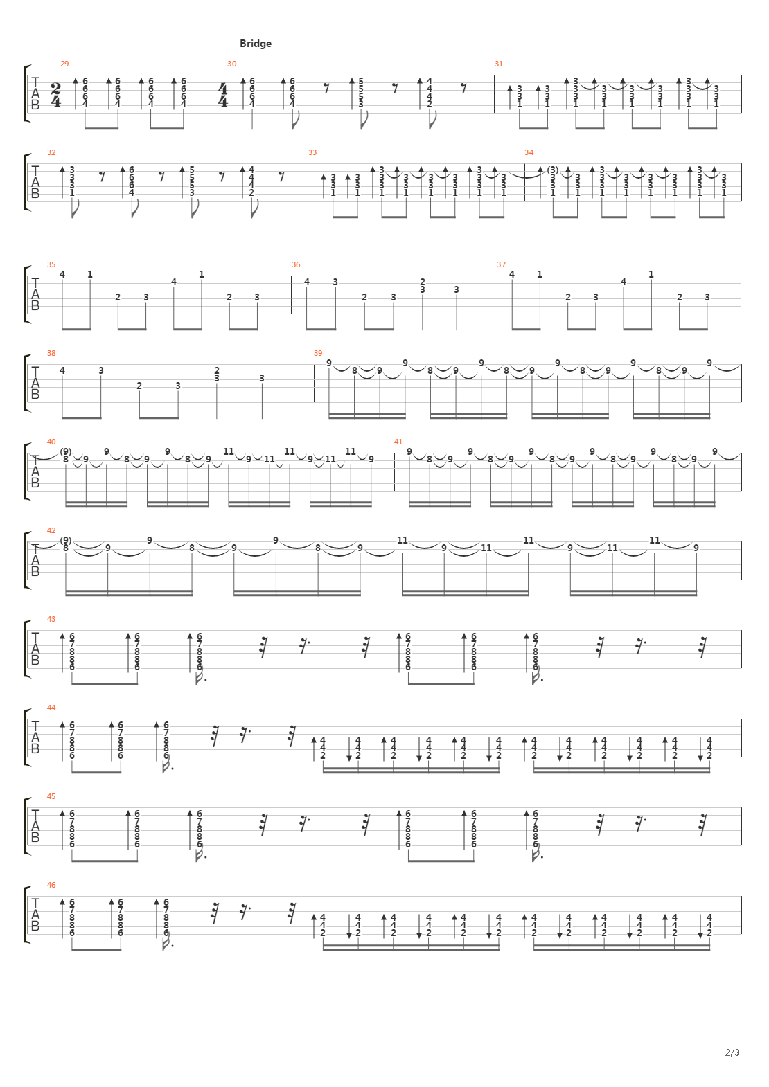 Transport Is Arranged吉他谱