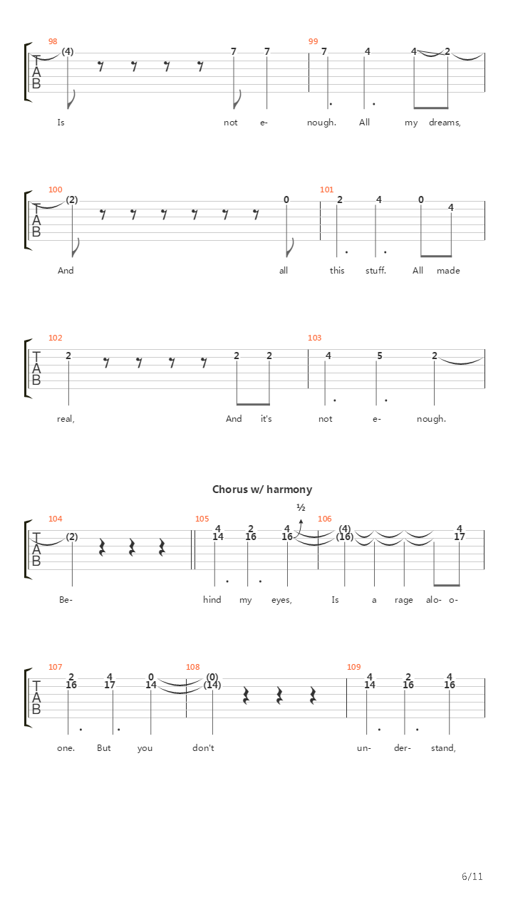 The Fountain吉他谱