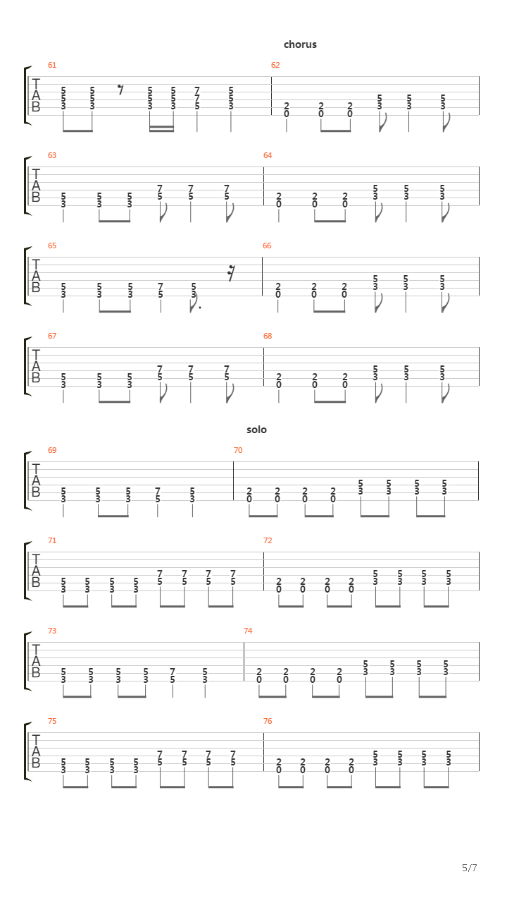 Something To Change吉他谱