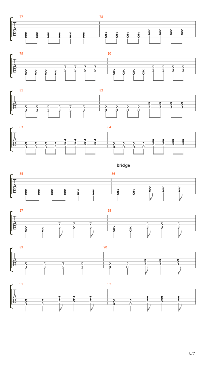 Something To Change吉他谱