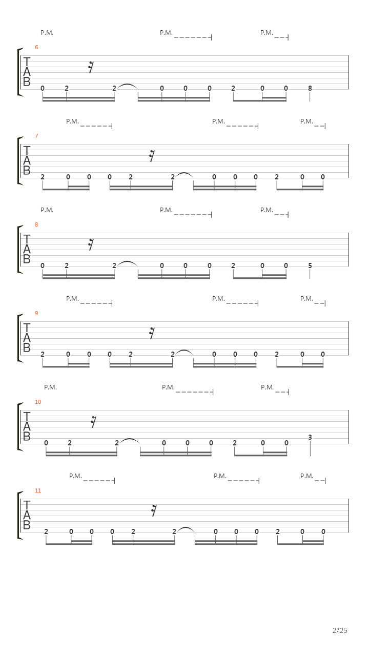 Letter Experiment吉他谱