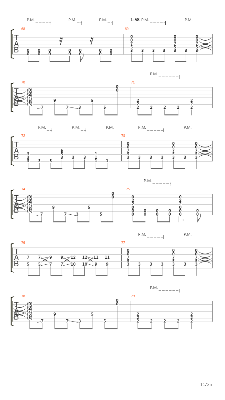 Letter Experiment吉他谱