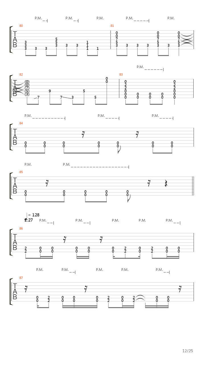 Letter Experiment吉他谱