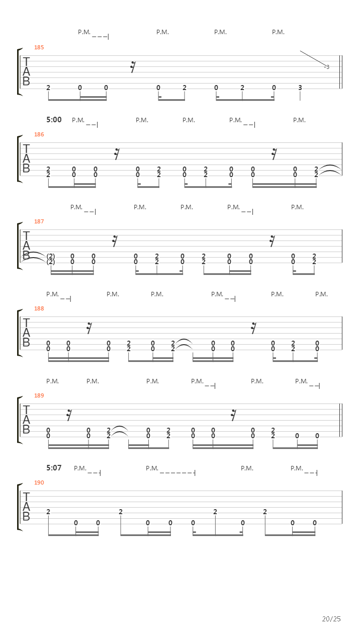 Letter Experiment吉他谱