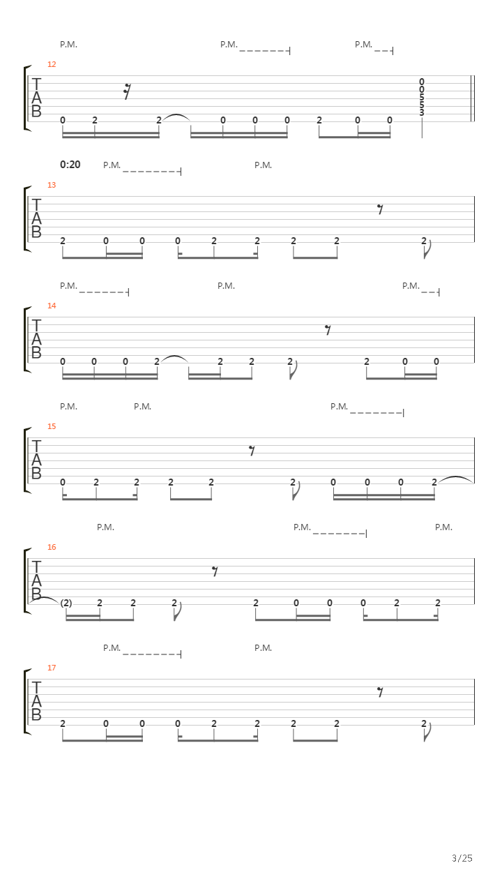 Letter Experiment吉他谱