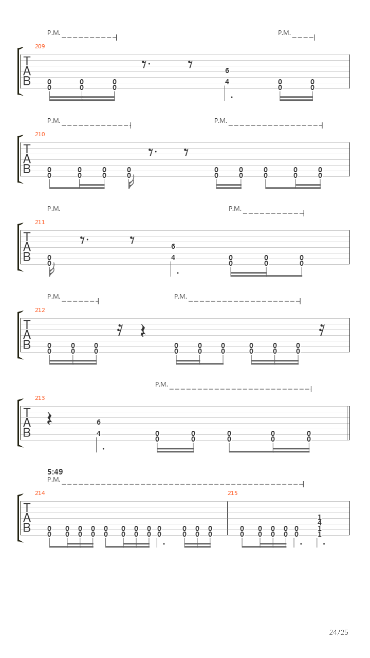 Letter Experiment吉他谱