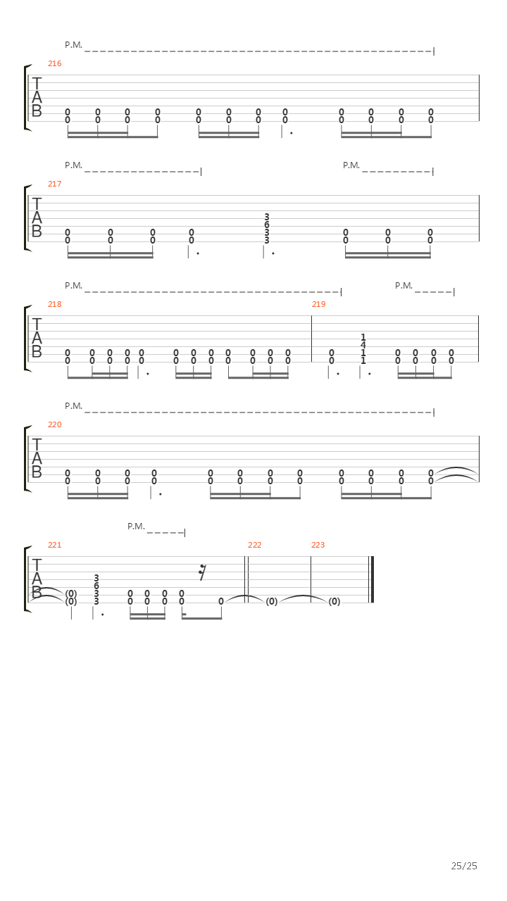 Letter Experiment吉他谱