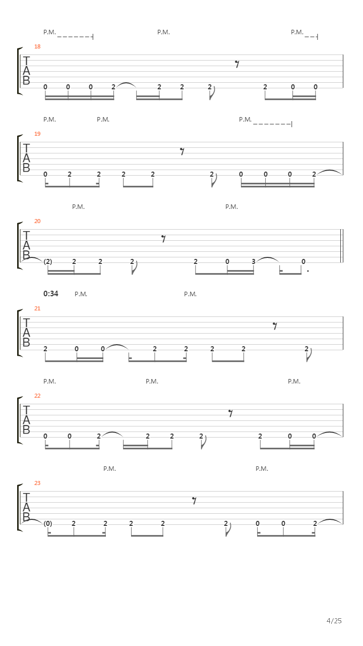 Letter Experiment吉他谱