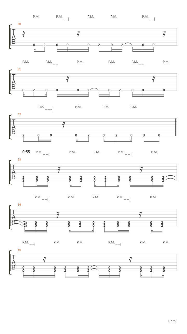 Letter Experiment吉他谱