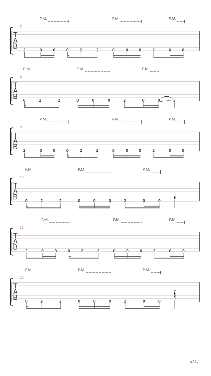 Letter Experiment吉他谱