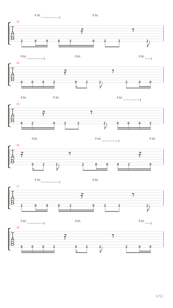 Letter Experiment吉他谱