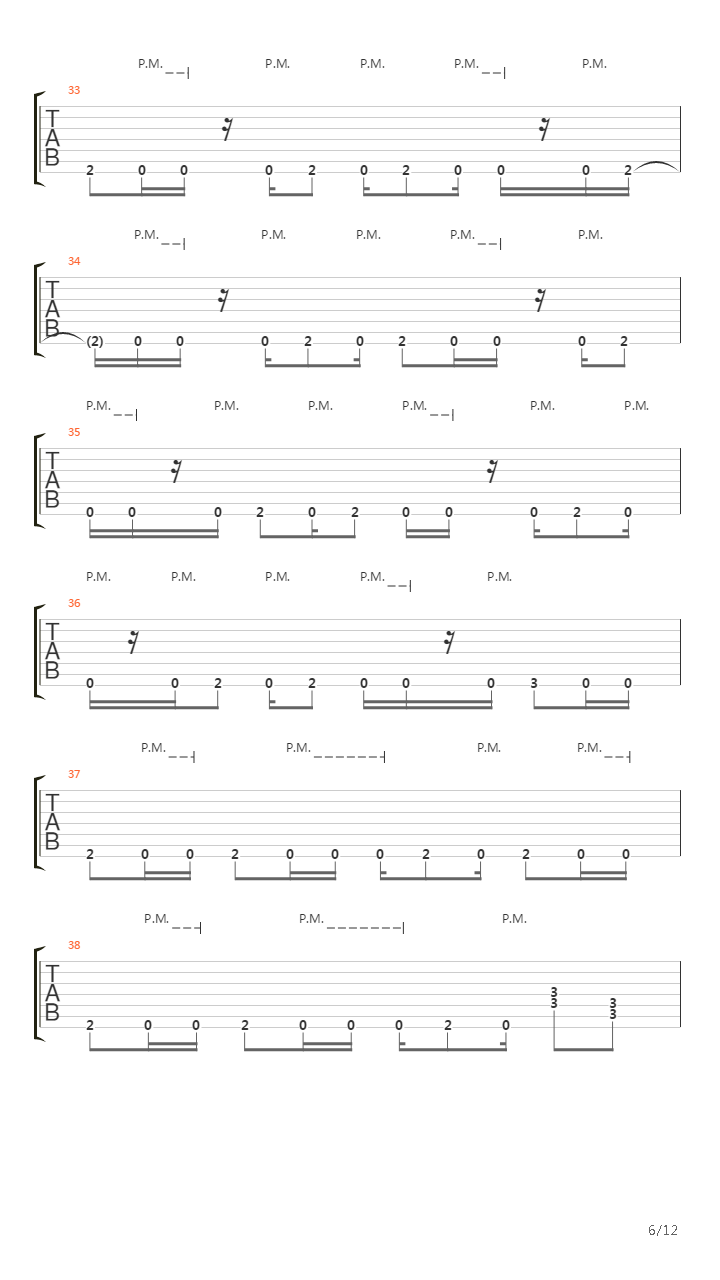 Letter Experiment吉他谱