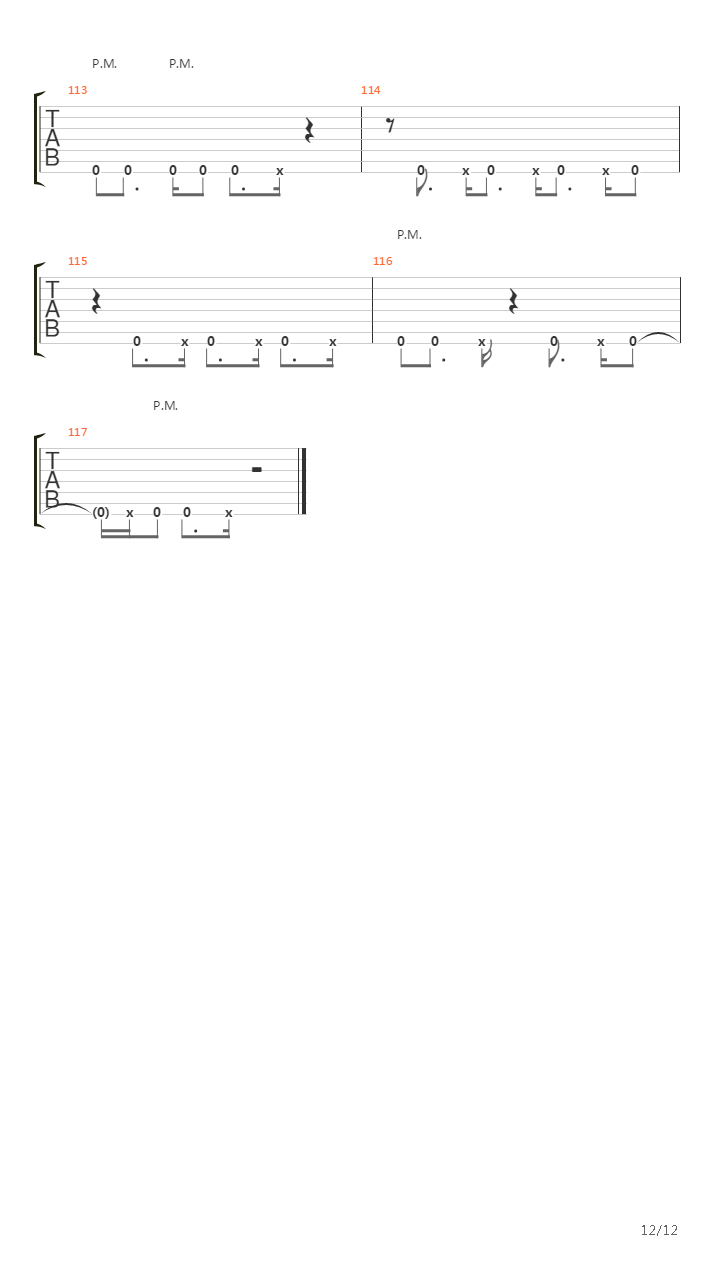 Masamune吉他谱