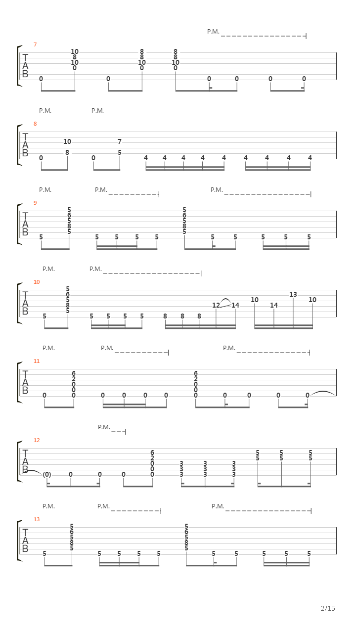 Passenger吉他谱