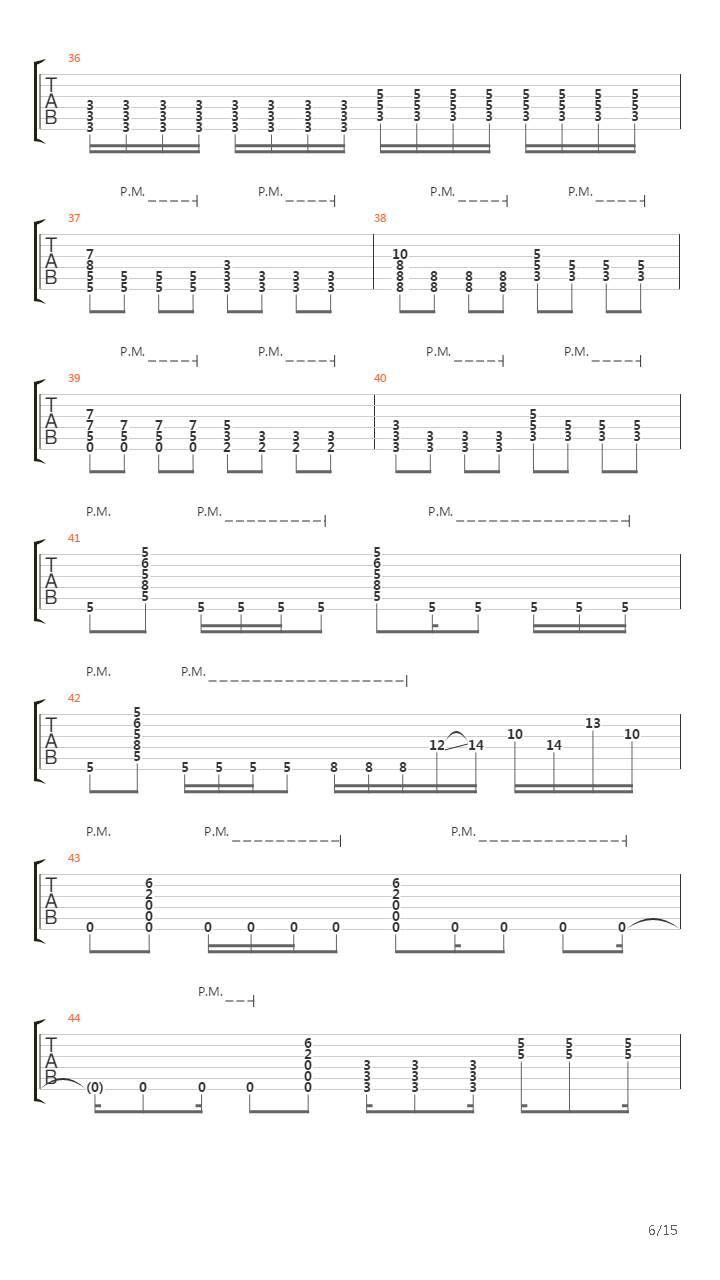 Passenger吉他谱