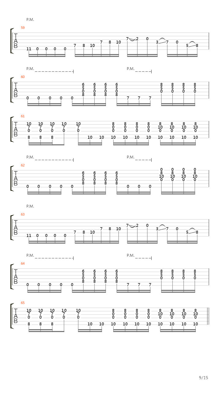 Passenger吉他谱