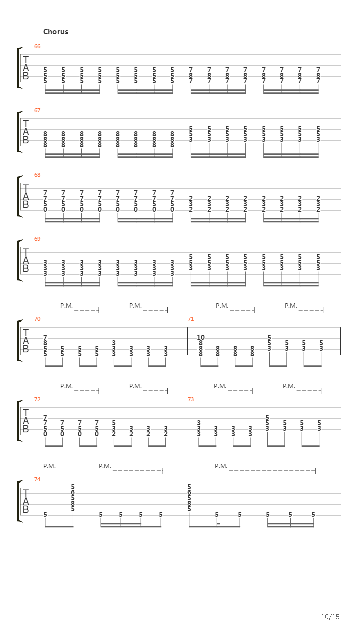 Passenger吉他谱