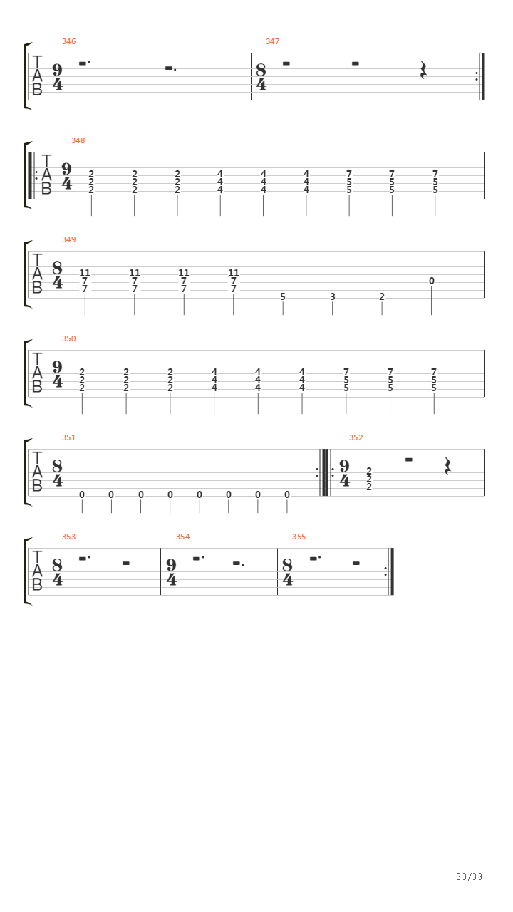 Racecar吉他谱