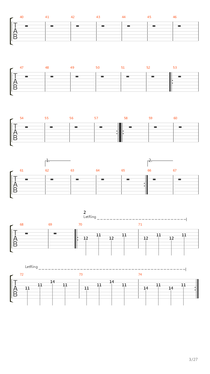 Racecar吉他谱