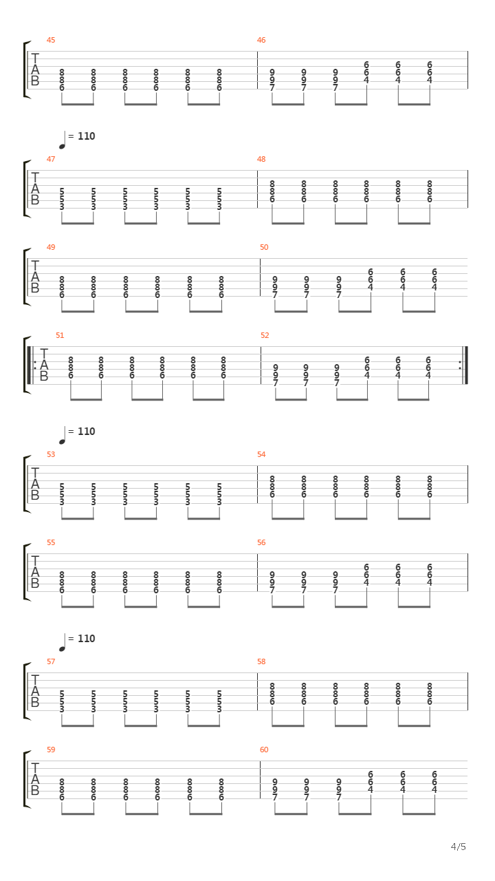 Caribou吉他谱