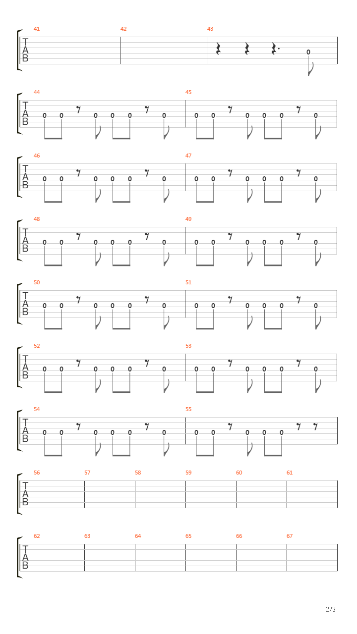 Tame吉他谱