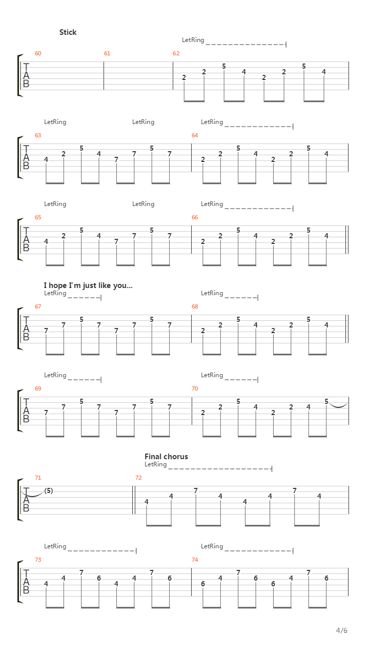 Radios In Heaven吉他谱