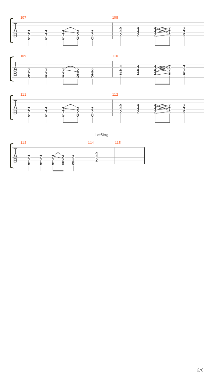 Revenge吉他谱