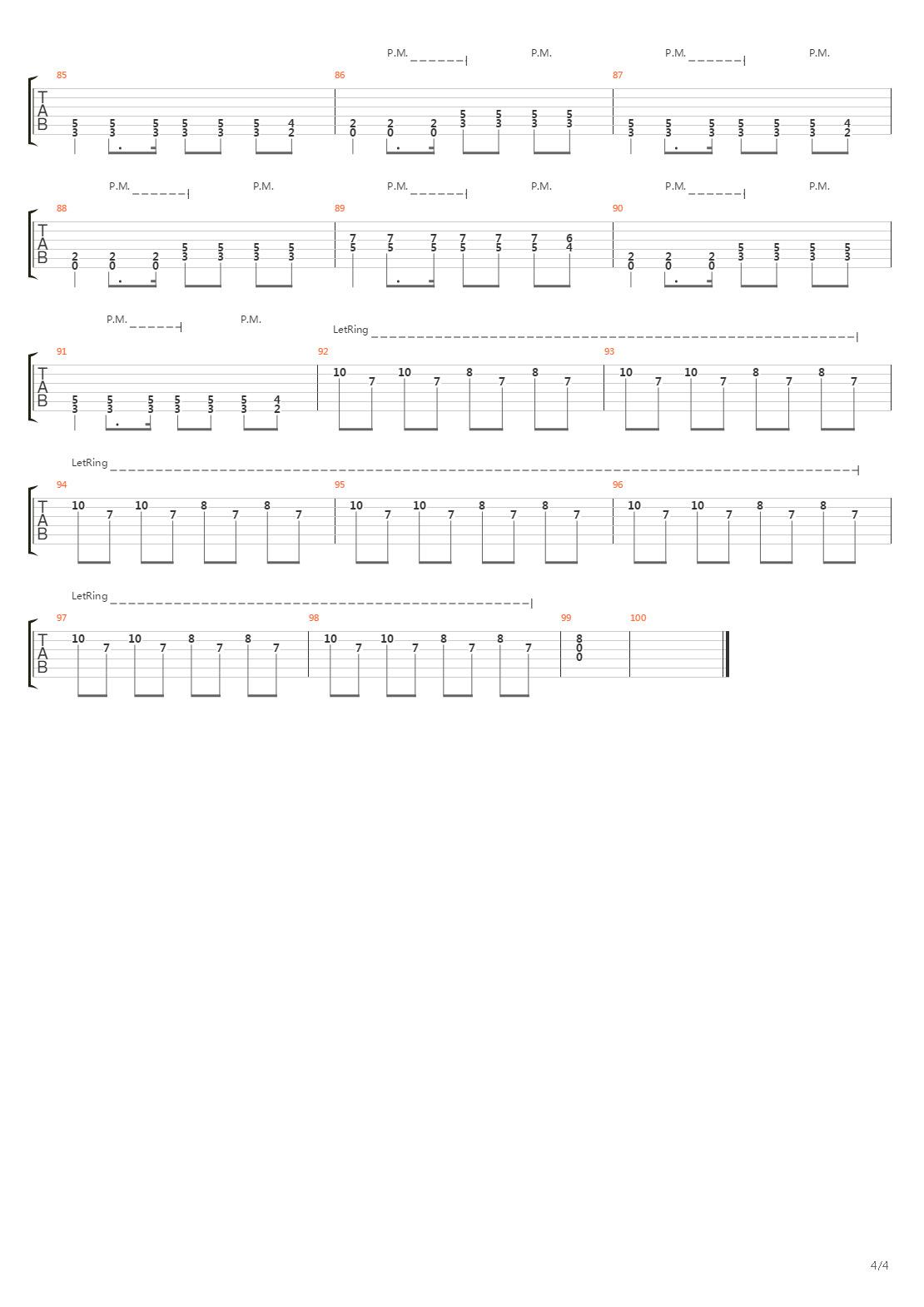 3 Am吉他谱