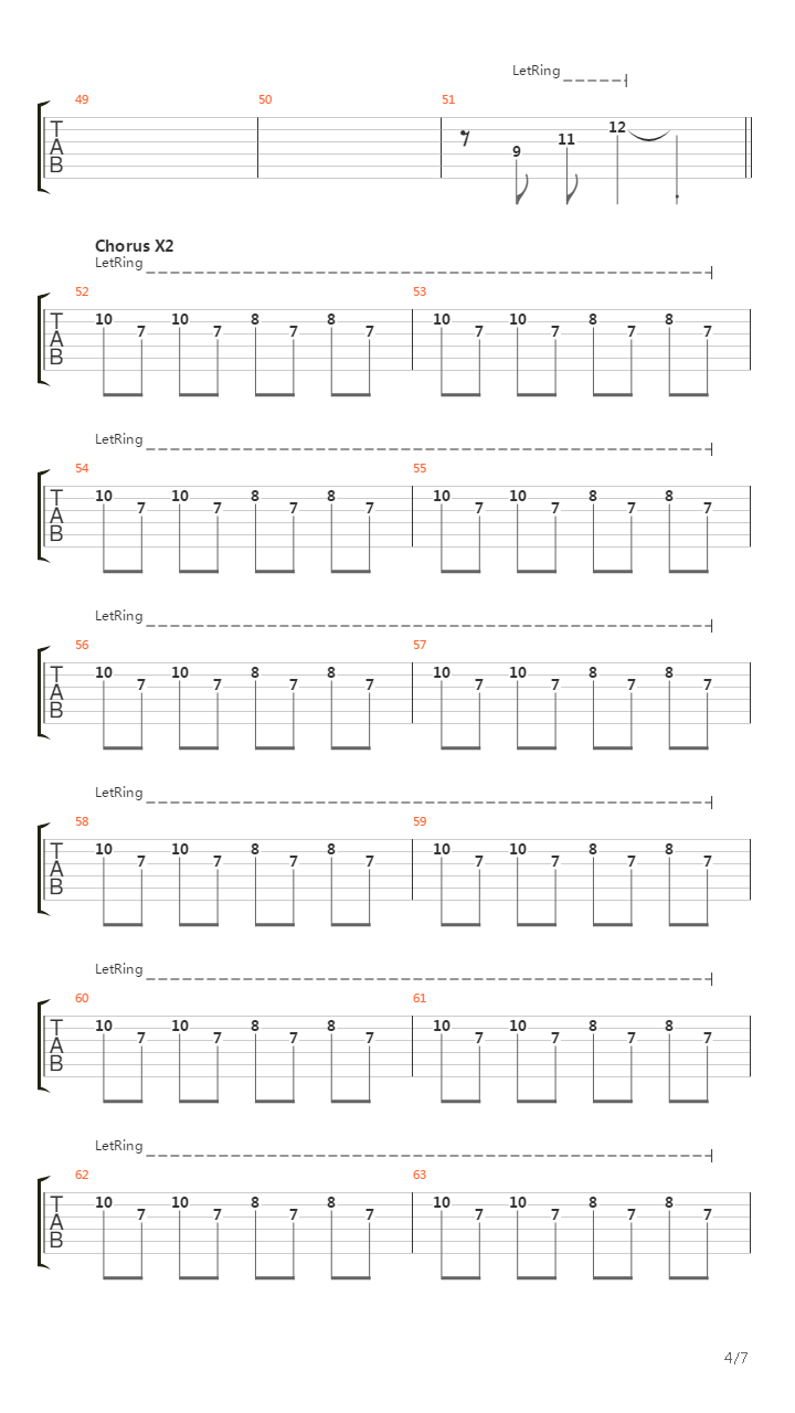 3 Am吉他谱