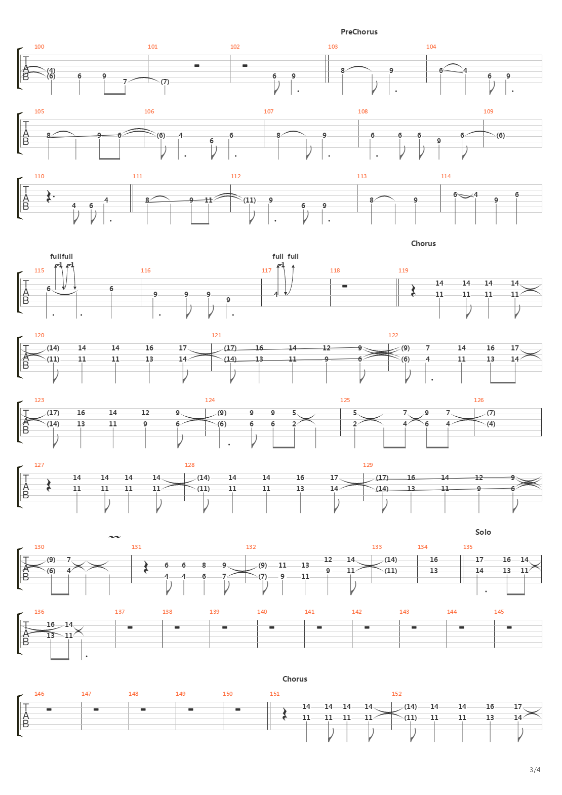 Lift吉他谱