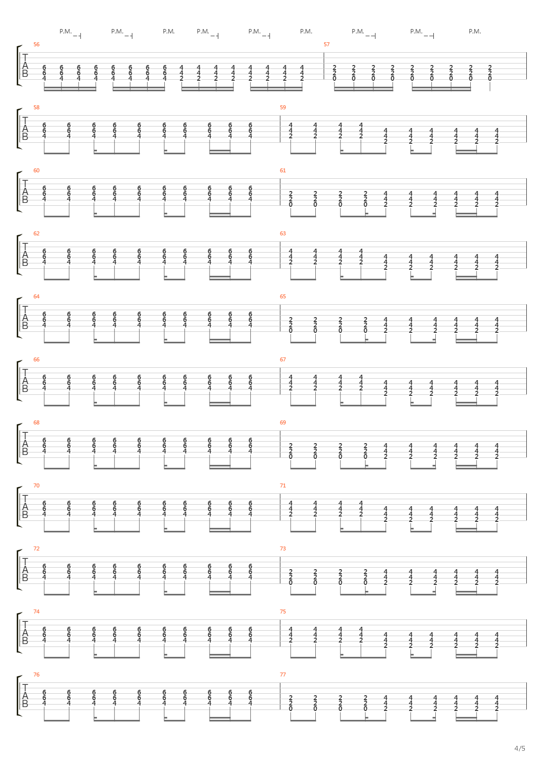 Lift吉他谱