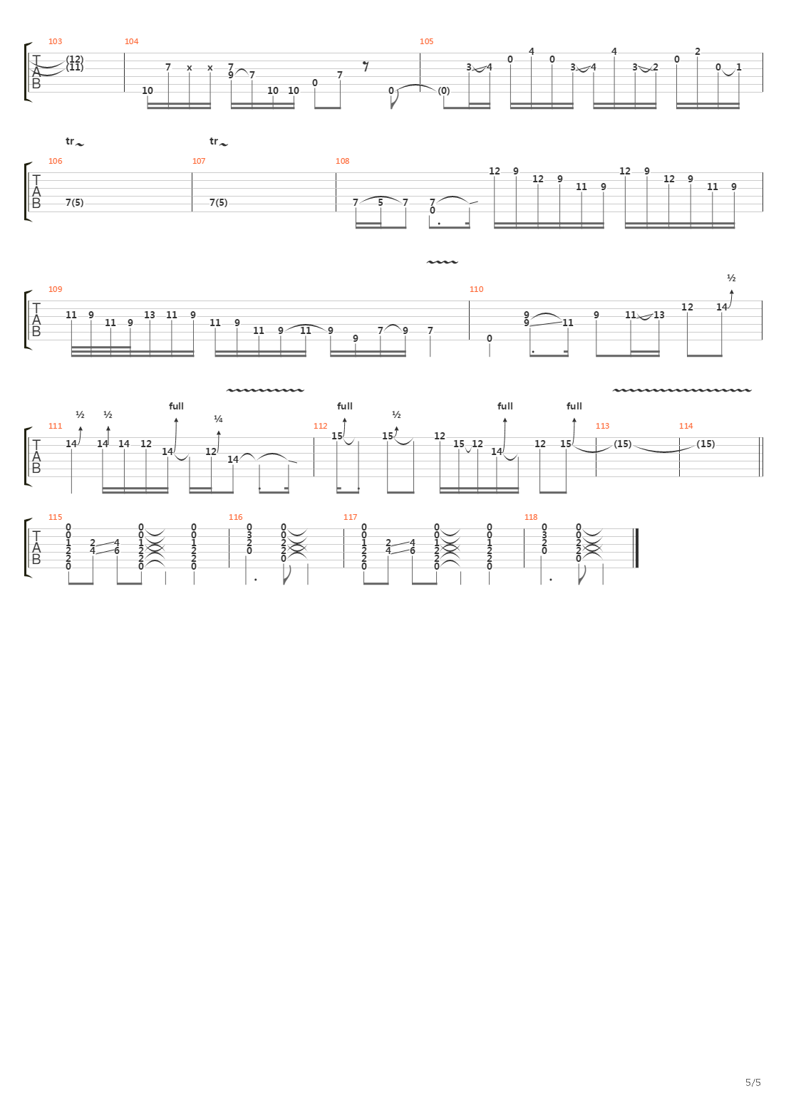 Stand吉他谱