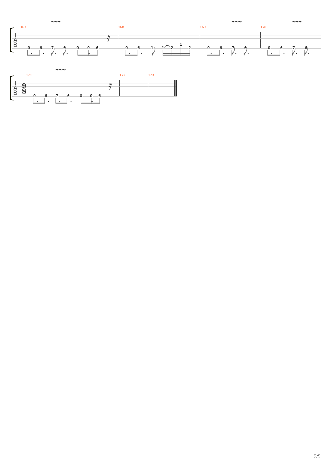 Futile吉他谱