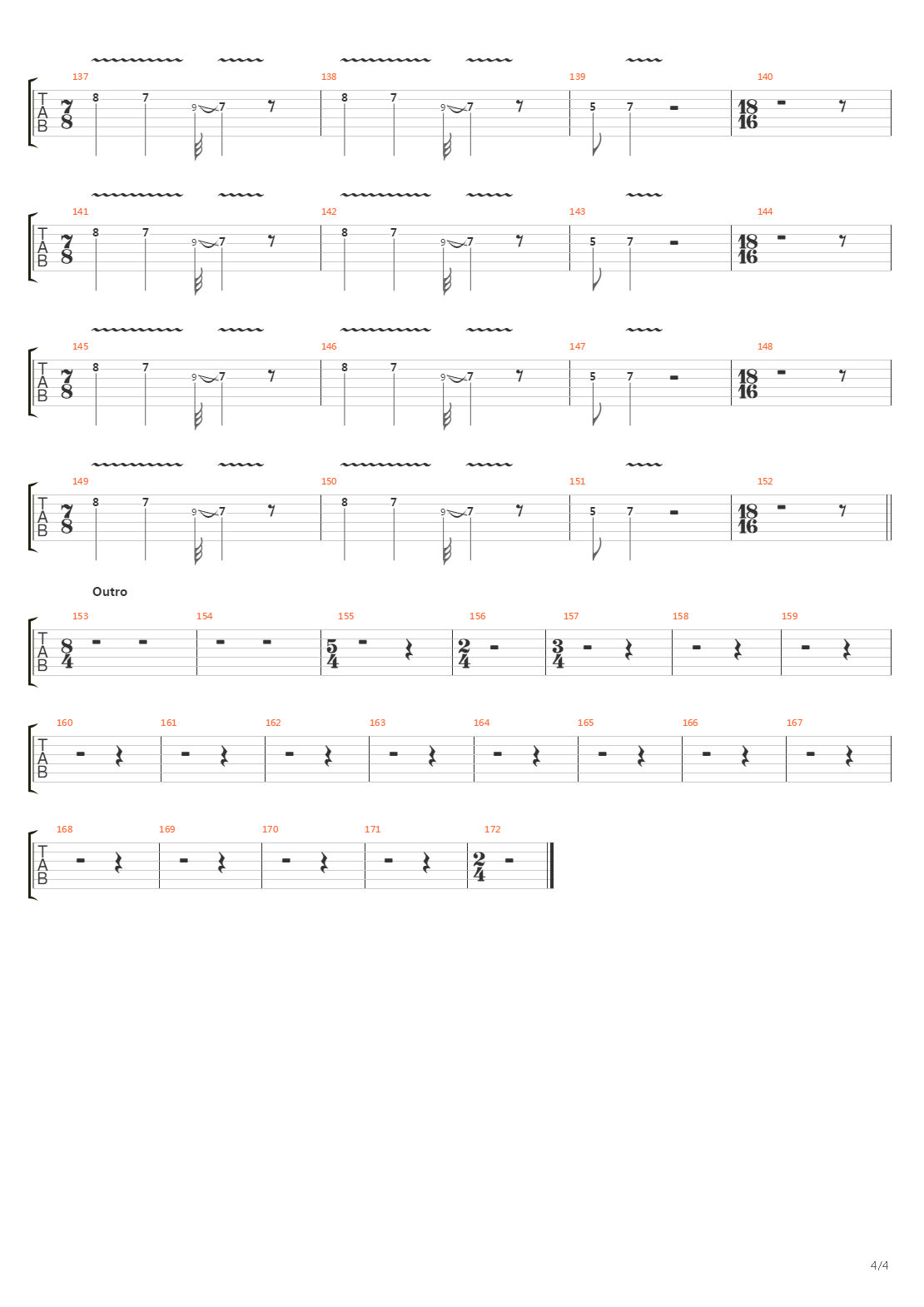 Futile吉他谱