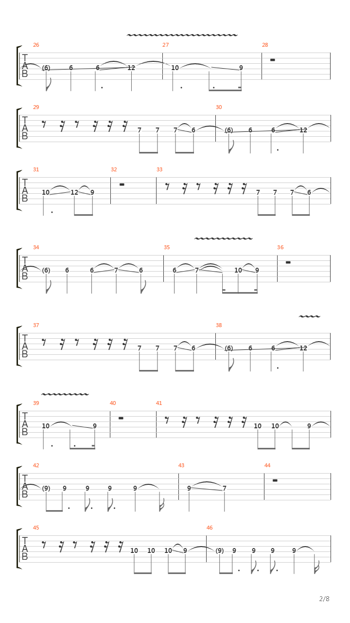 Futile吉他谱