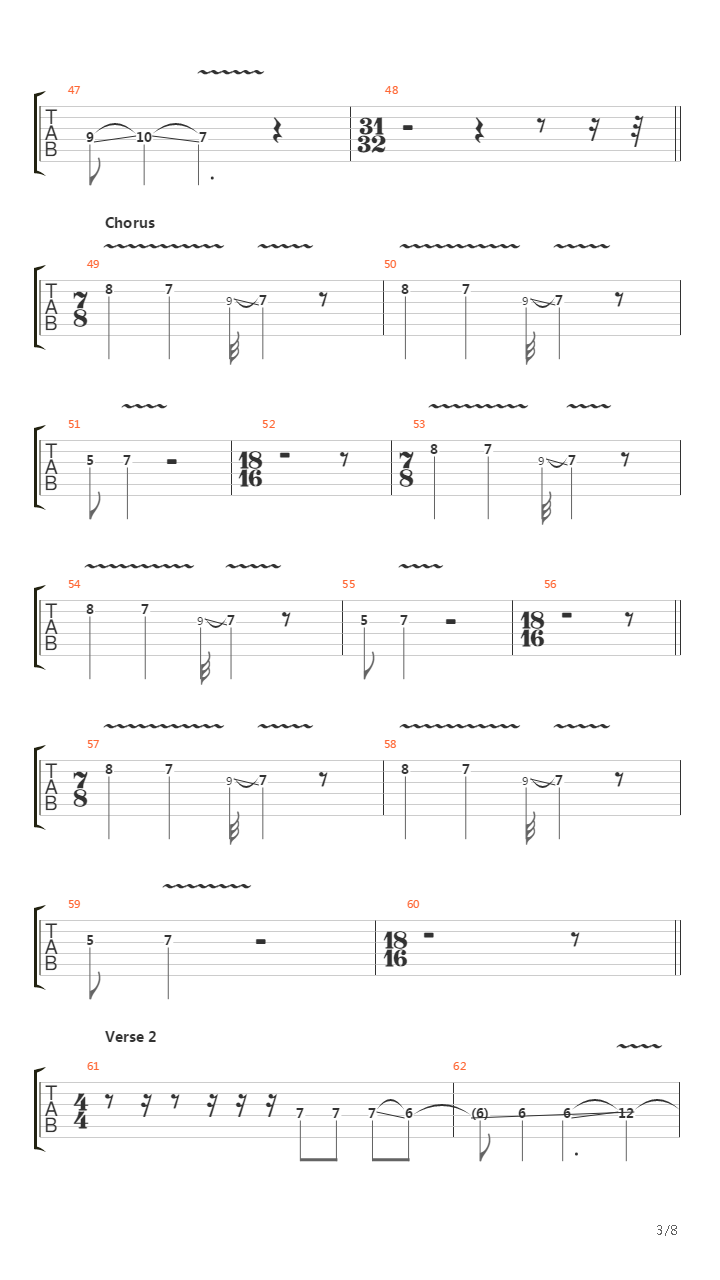 Futile吉他谱