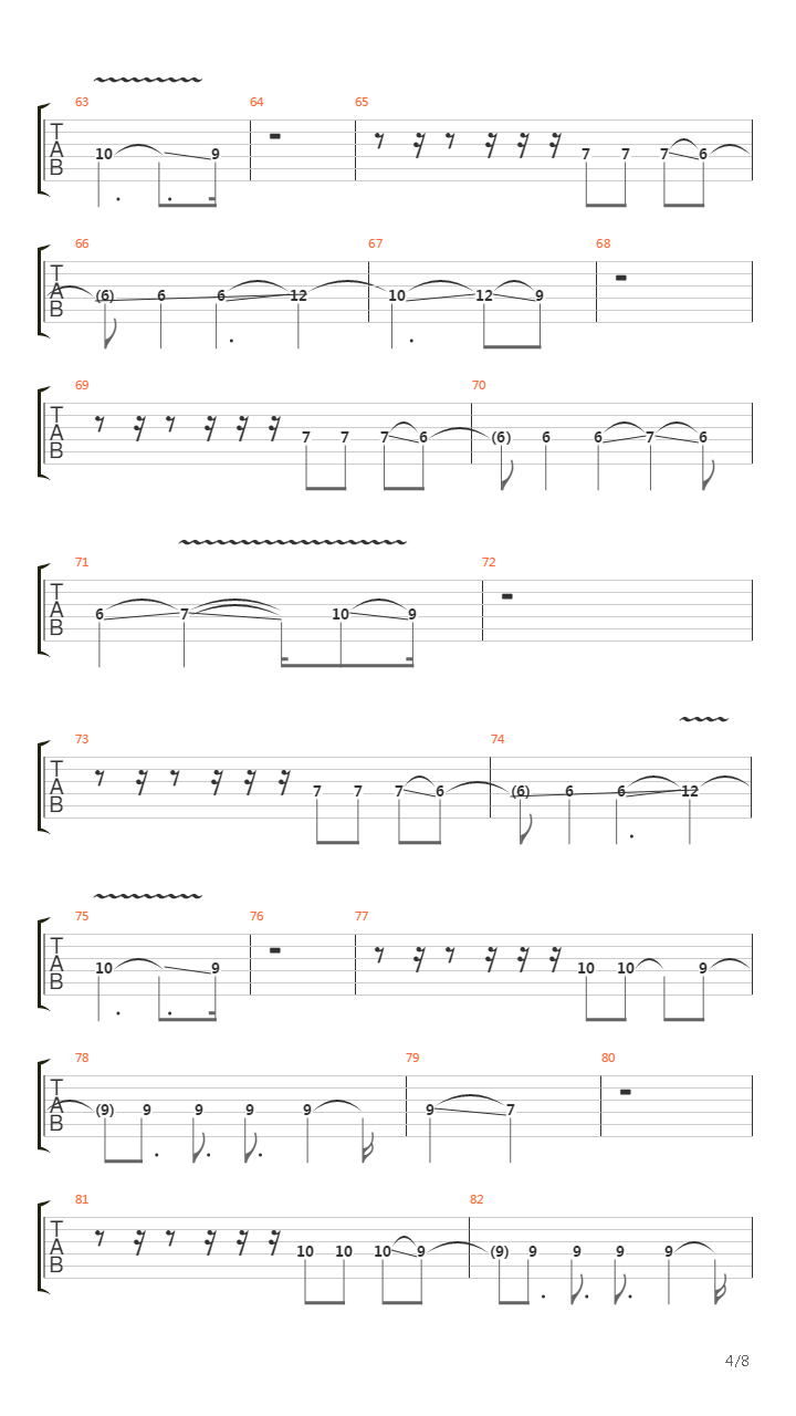 Futile吉他谱