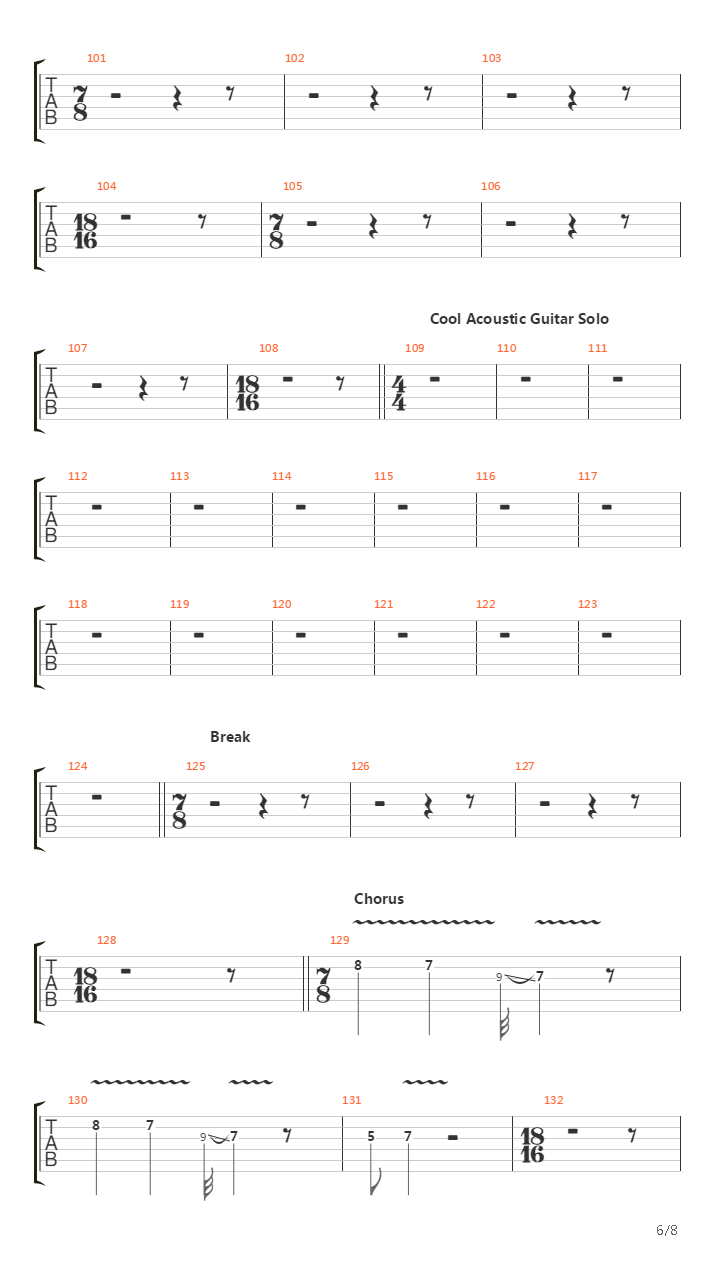 Futile吉他谱