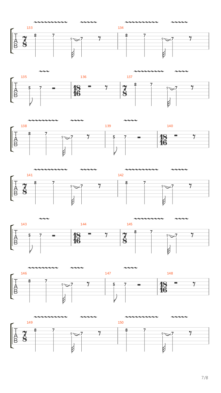 Futile吉他谱