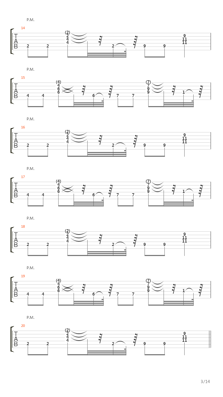 Piano Lessons吉他谱